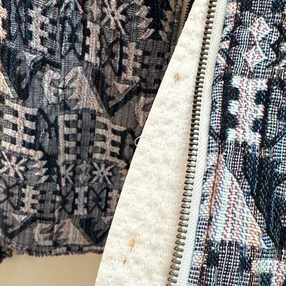 Patterned Women's Jacket - Picture 6 of 6
